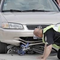 Car Bicycle Accident